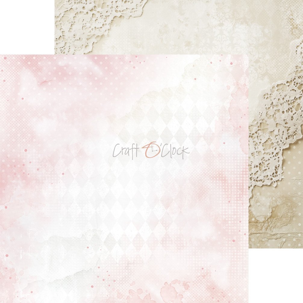Alternative view of Baby Girl Universe 8x8 Background Papers