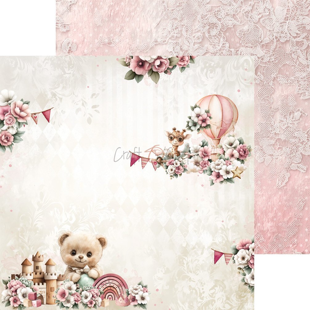 Baby Girl Universe 8x8 Mixed Set Papers - Image 5