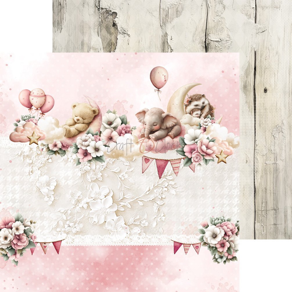 Baby Girl Universe 8x8 Mixed Set Papers - Image 6