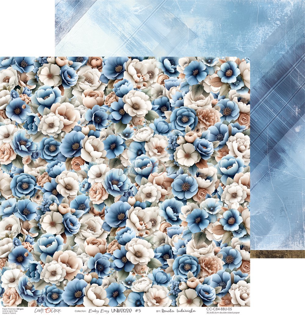 Baby Boy Universe 12x12 Main Papers - Image 6