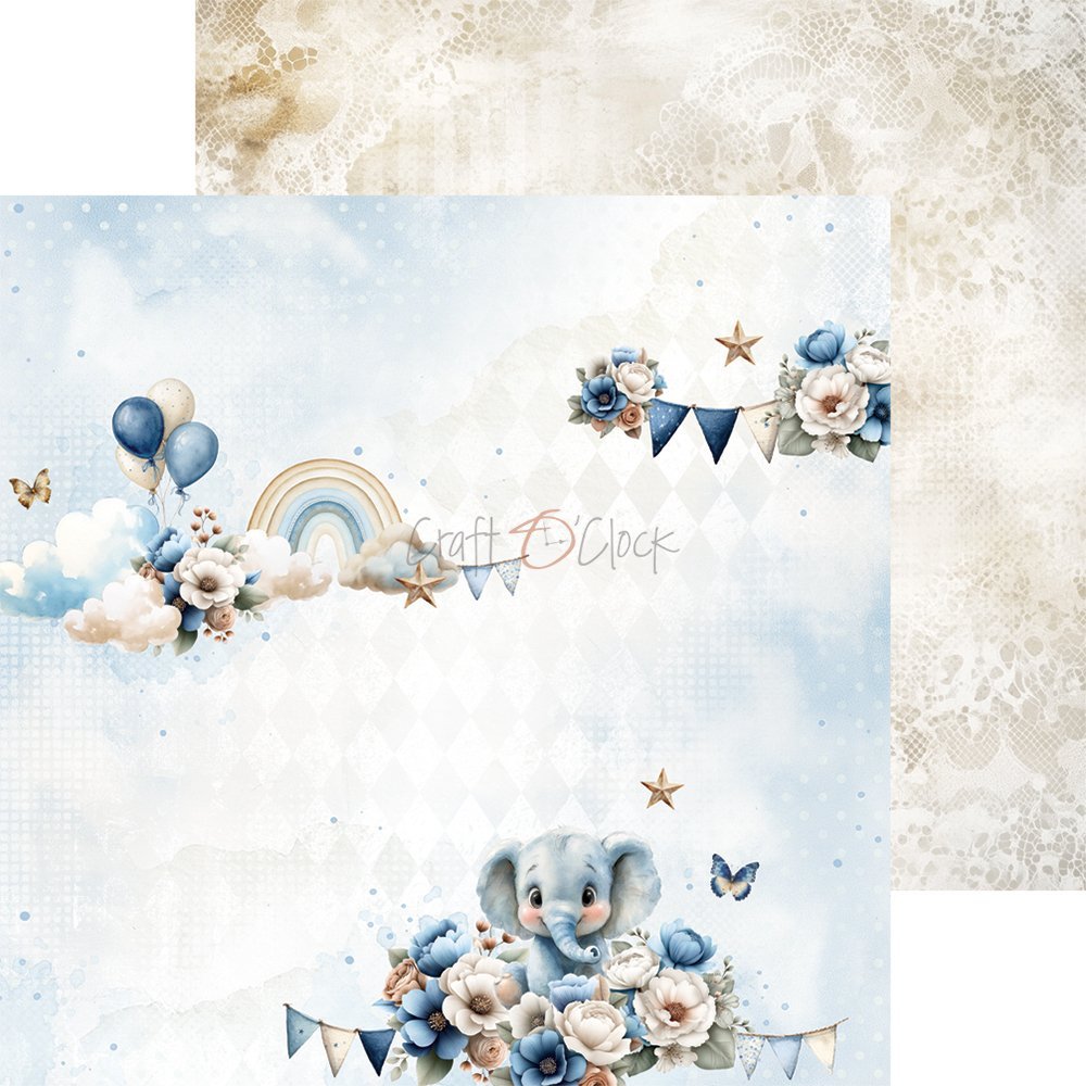 Alternative view of Baby Boy Universe 8x8 Main Papers