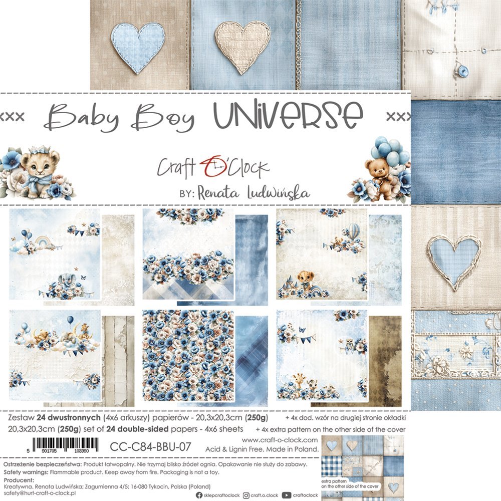 Baby Boy Universe 8x8 Main Papers - Image 8