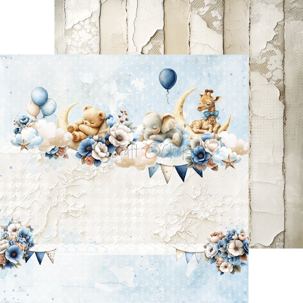 Baby Boy Universe 8x8 Mixed Set Papers - Image 6