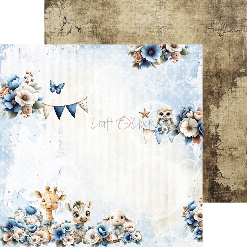 Baby Boy Universe 8x8 Mixed Set Papers - Image 8