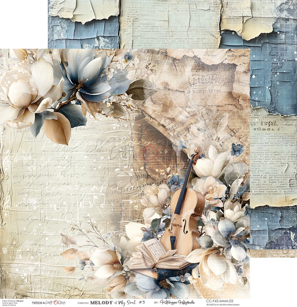 Melody of my Soul 12x12 Main Papers - Image 4