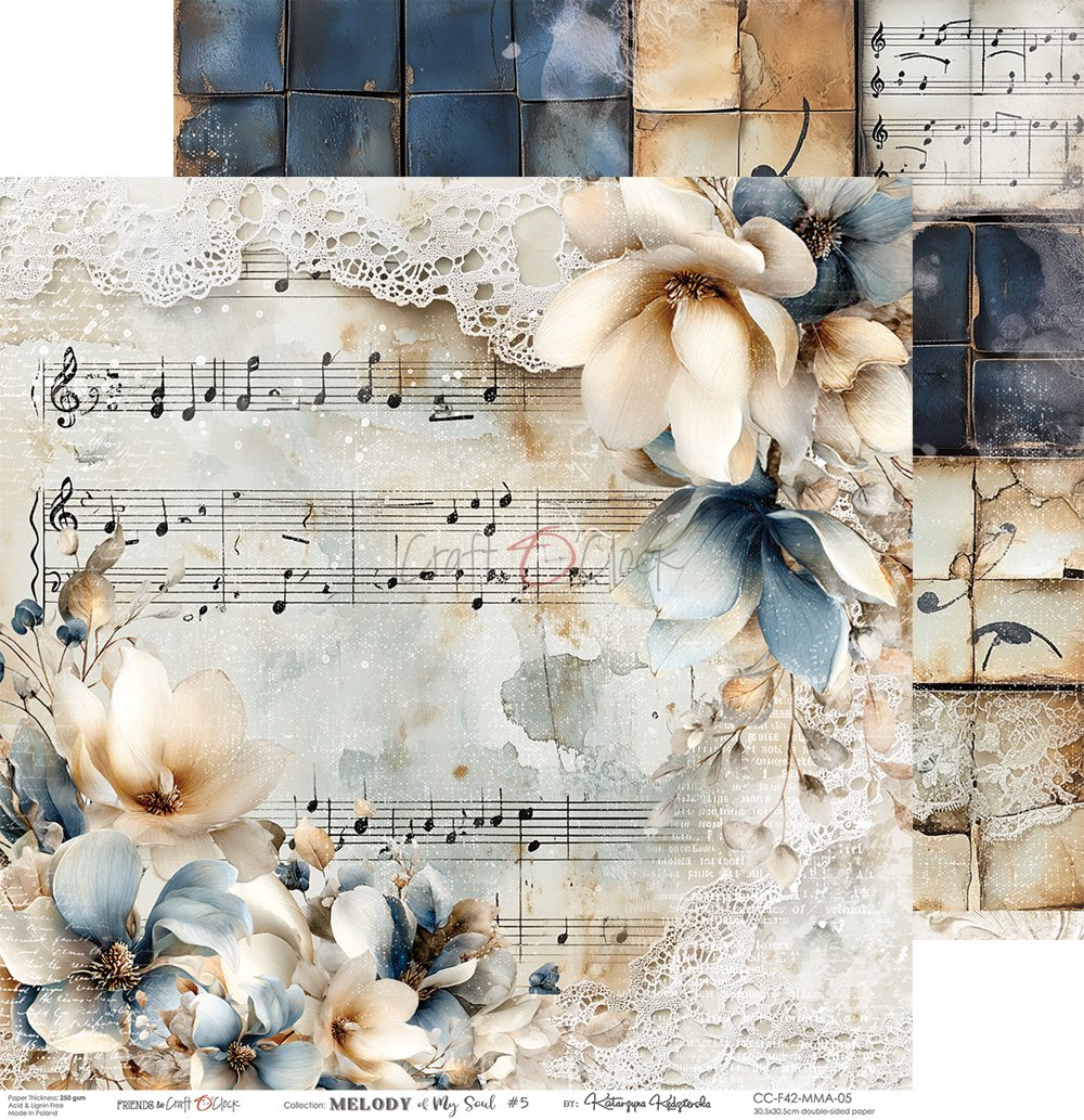 Melody of my Soul 12x12 Main Papers - Image 6