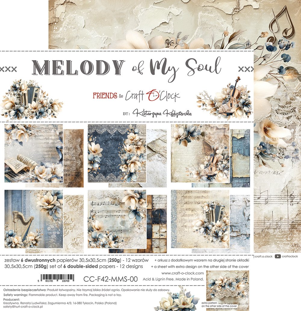 Melody of my Soul 12x12 Main Papers - Image 8