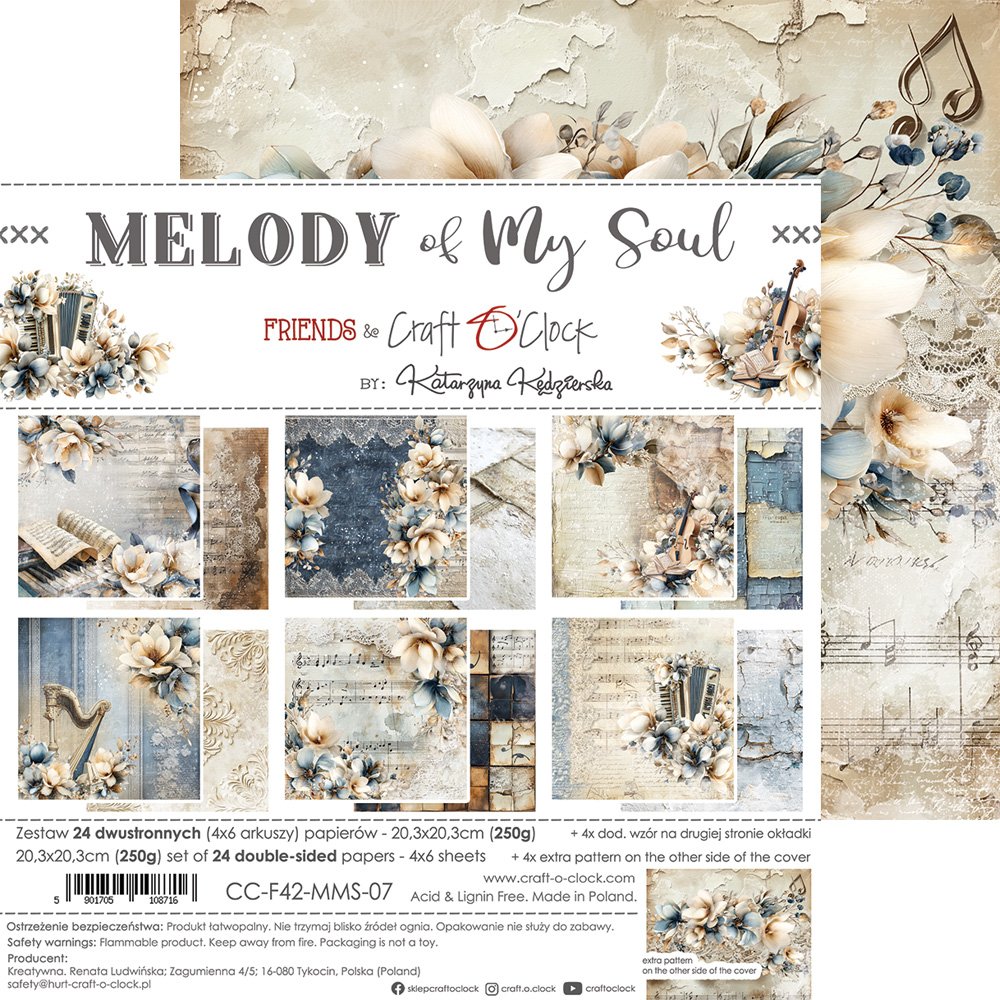 Melody oh my Soul 8x8 Main Papers - Image 8