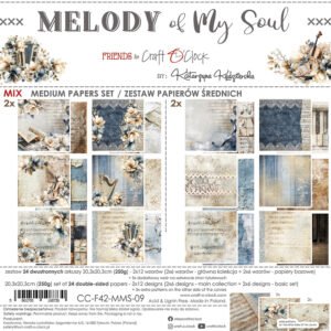 Melody of my Soul 8x8 Mixed Set Papers