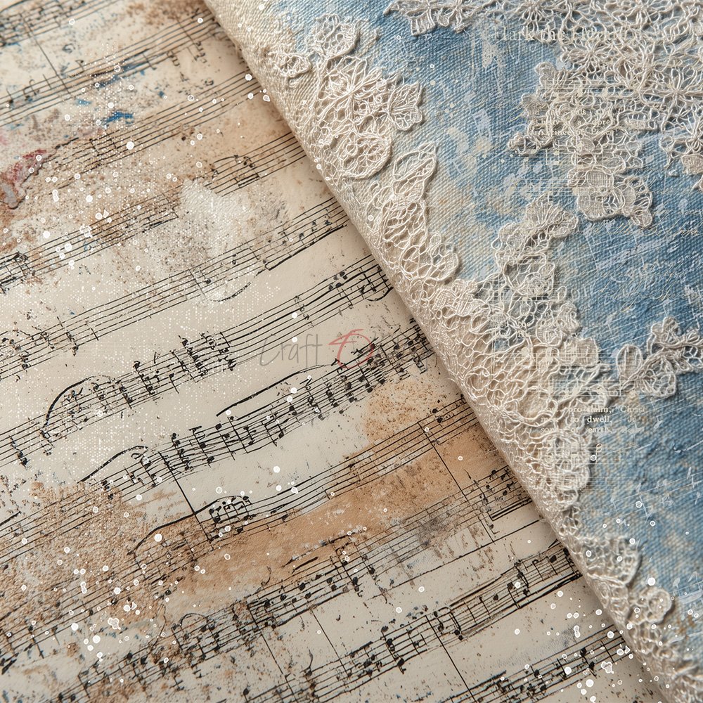 Melody of my Soul 8x8 Mixed Set Papers - Image 16