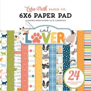 Echo Park Cat Lover 6x6 Paper Pad