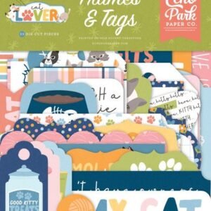 Echo Park Cat Lover Frames & Tags