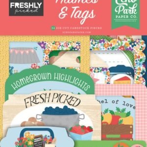 Echo Park Freshly Picked Frames & Tags