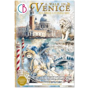 Ciao Bella Ephemera Book Venice A4 32/Pkg