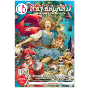 Ciao Bella Ephemera Book Neverland A4 32/Pkg