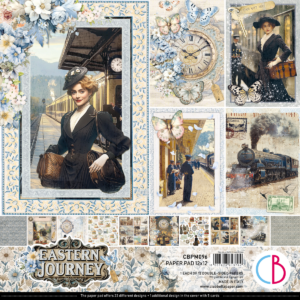 Ciao Bella Eastern Journey Paper Pad 12"x12" 12/Pkg
