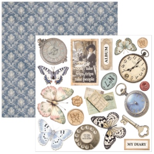 Alternative view of Ciao Bella Eastern Journey Fussy Cut Pad 6"x6" 24/Pkg
