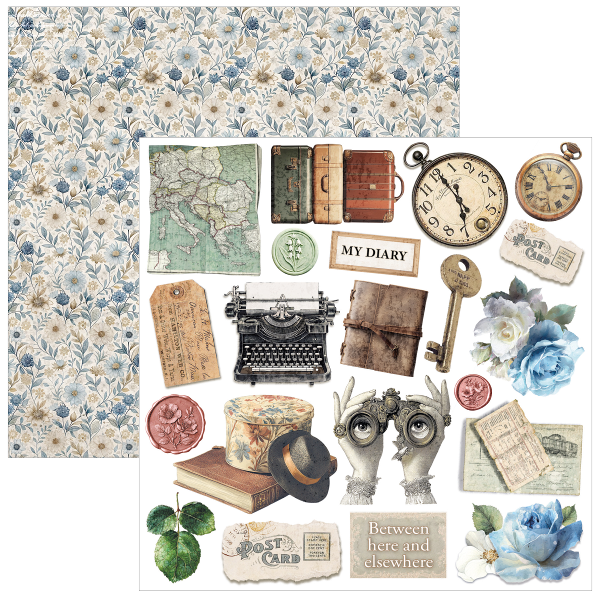 Ciao Bella Eastern Journey Fussy Cut Pad 6"x6" 24/Pkg - Image 9