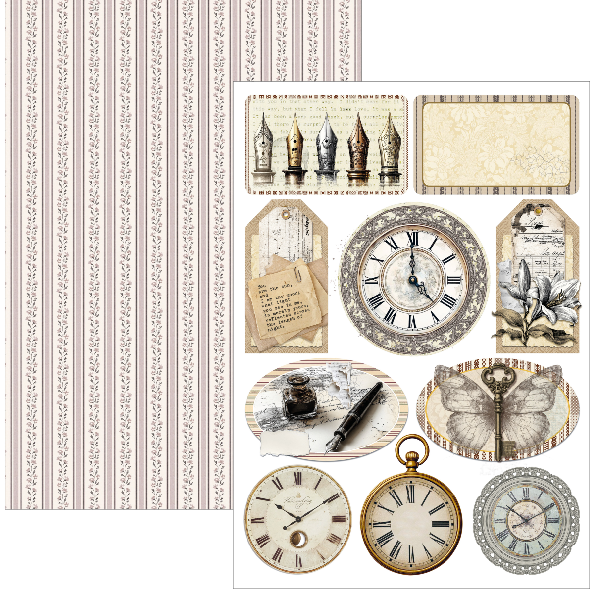 Ciao Bella Typographic Creative Pad A4 9/Pkg - Image 7