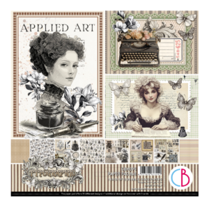 Ciao Bella Typographic Pad 8"x8" 12/Pkg