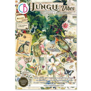 Ciao Bella Ephemera Book Jungle Vibes A4 32/Pkg