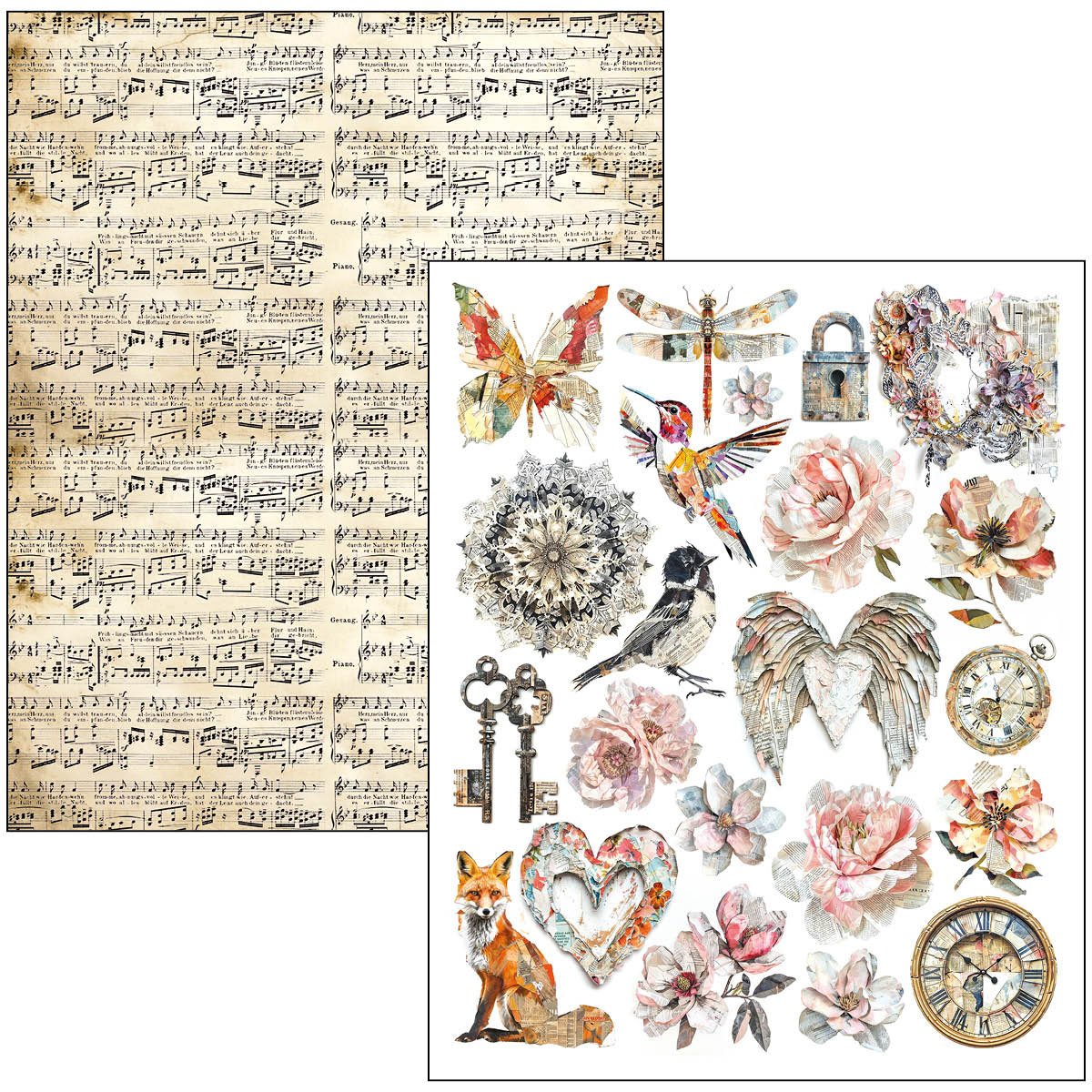 Ciao Bella Mixed Media Book Sound of Spring - Image 15