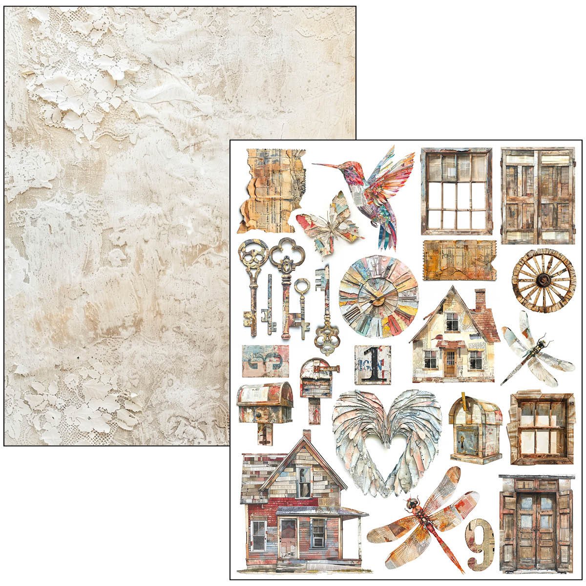 Ciao Bella Mixed Media Book Sound of Spring - Image 17