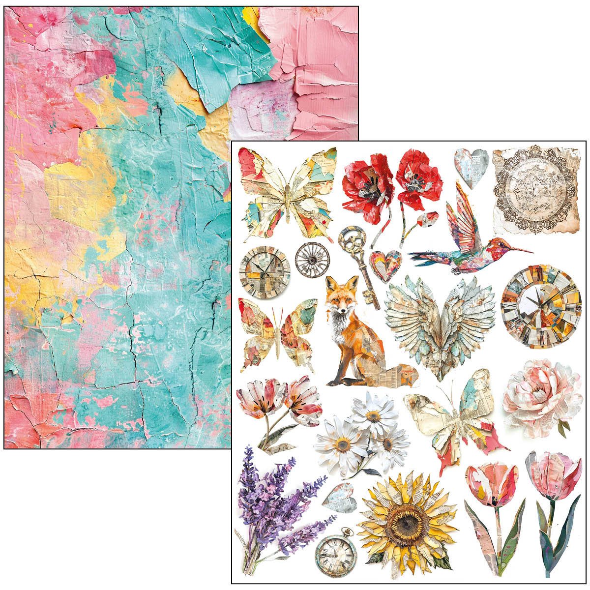 Ciao Bella Mixed Media Book Sound of Spring - Image 24