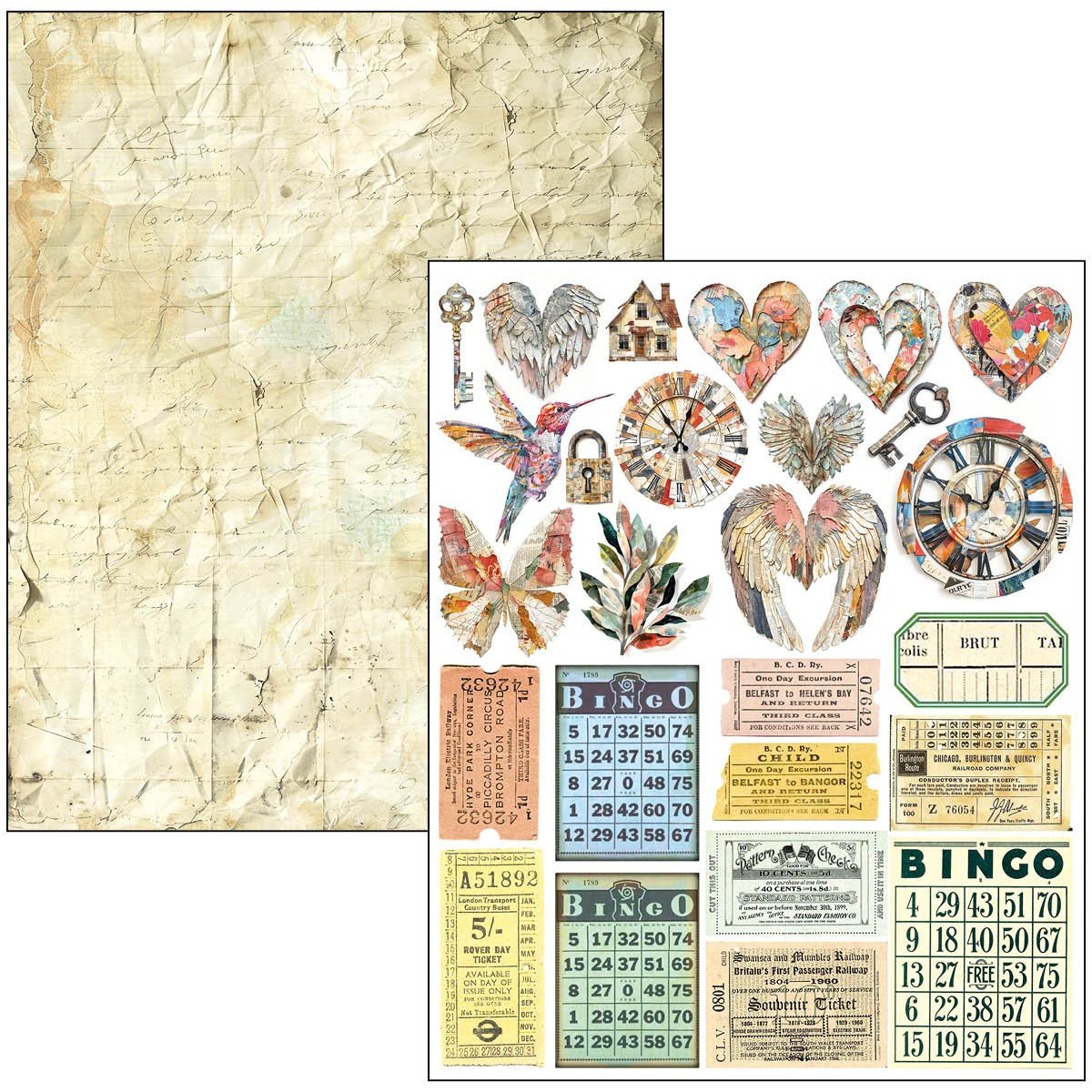 Ciao Bella Mixed Media Book Sound of Spring - Image 25