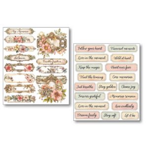 Alternative view of Ciao Bella Art Stickers - Lost in Time Pack of 10