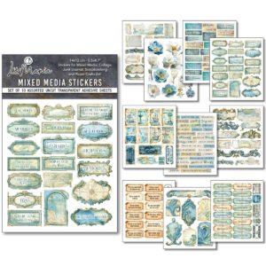 Ciao Bella Art Stickers - Edge of the Ocean Pack of 10