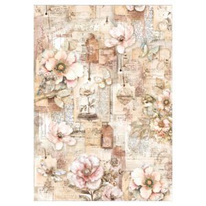 Alternative view of Ciao Bella Lost in Time A3 Rice Paper 3/pk