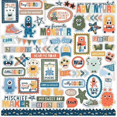 Echo Park My Favourite Monster Collection Kit - Image 14