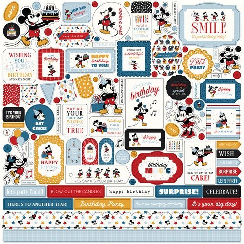 Echo Park Mouse and Me Birthday Collection Kit - Image 14
