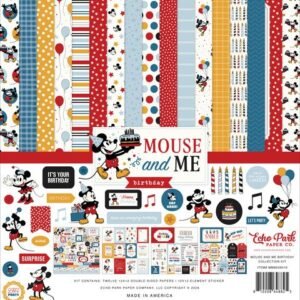 Echo Park Mouse and Me Birthday Collection Kit