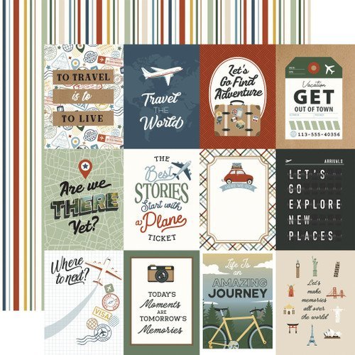 Echo Park It's Time to Travel Collection Kit - Image 12