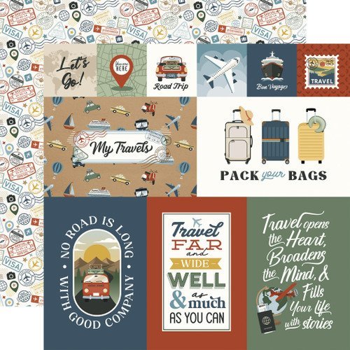 Echo Park It's Time to Travel Collection Kit - Image 6