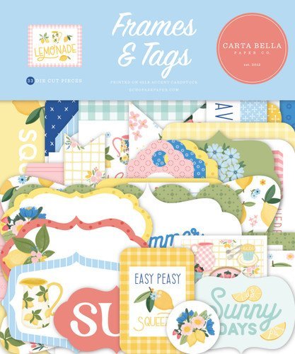 Echo Park Lemonade Frames & Tags