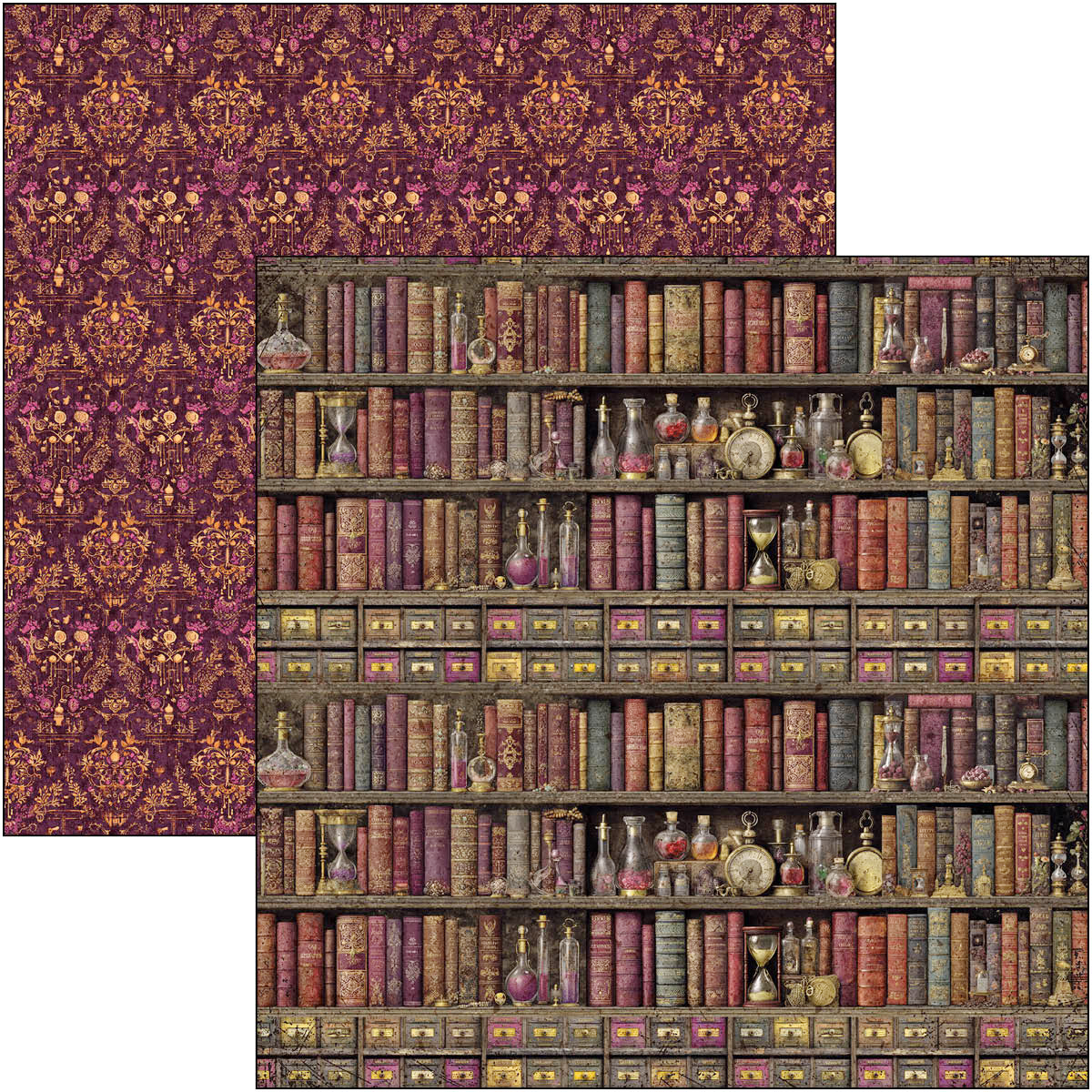 Chocolate Wanderlust Paper Pad 8"x8" 12/Pkg - Image 11