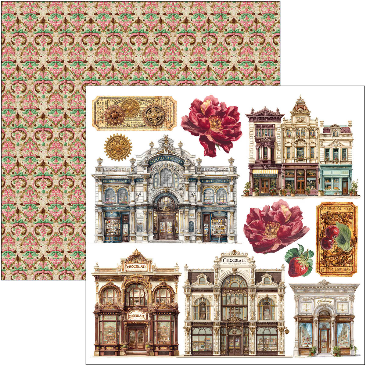 Chocolate Wanderlust Fussy Cut Pad 6"x6" 24/Pkg - Image 8