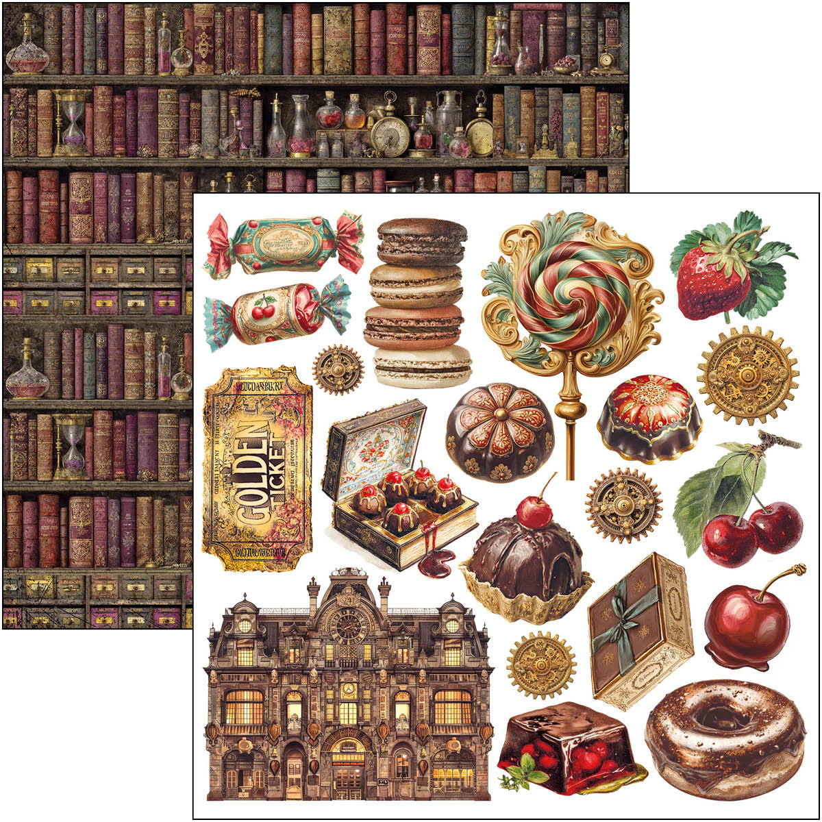 Chocolate Wanderlust Fussy Cut Pad 6"x6" 24/Pkg - Image 9