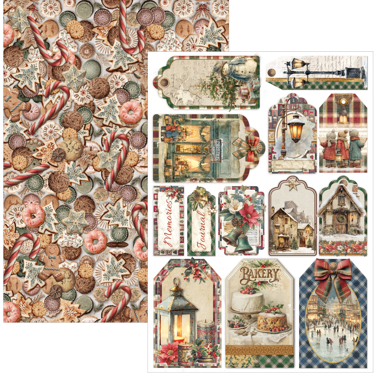 Merry & Bright Creative Pad A4 9/Pkg - Image 5