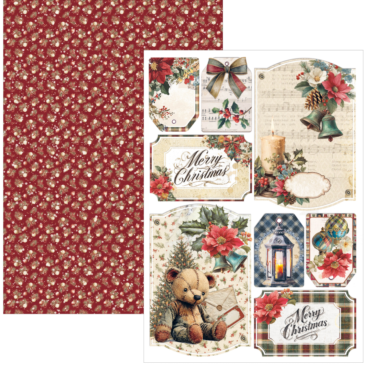 Merry & Bright Creative Pad A4 9/Pkg - Image 7