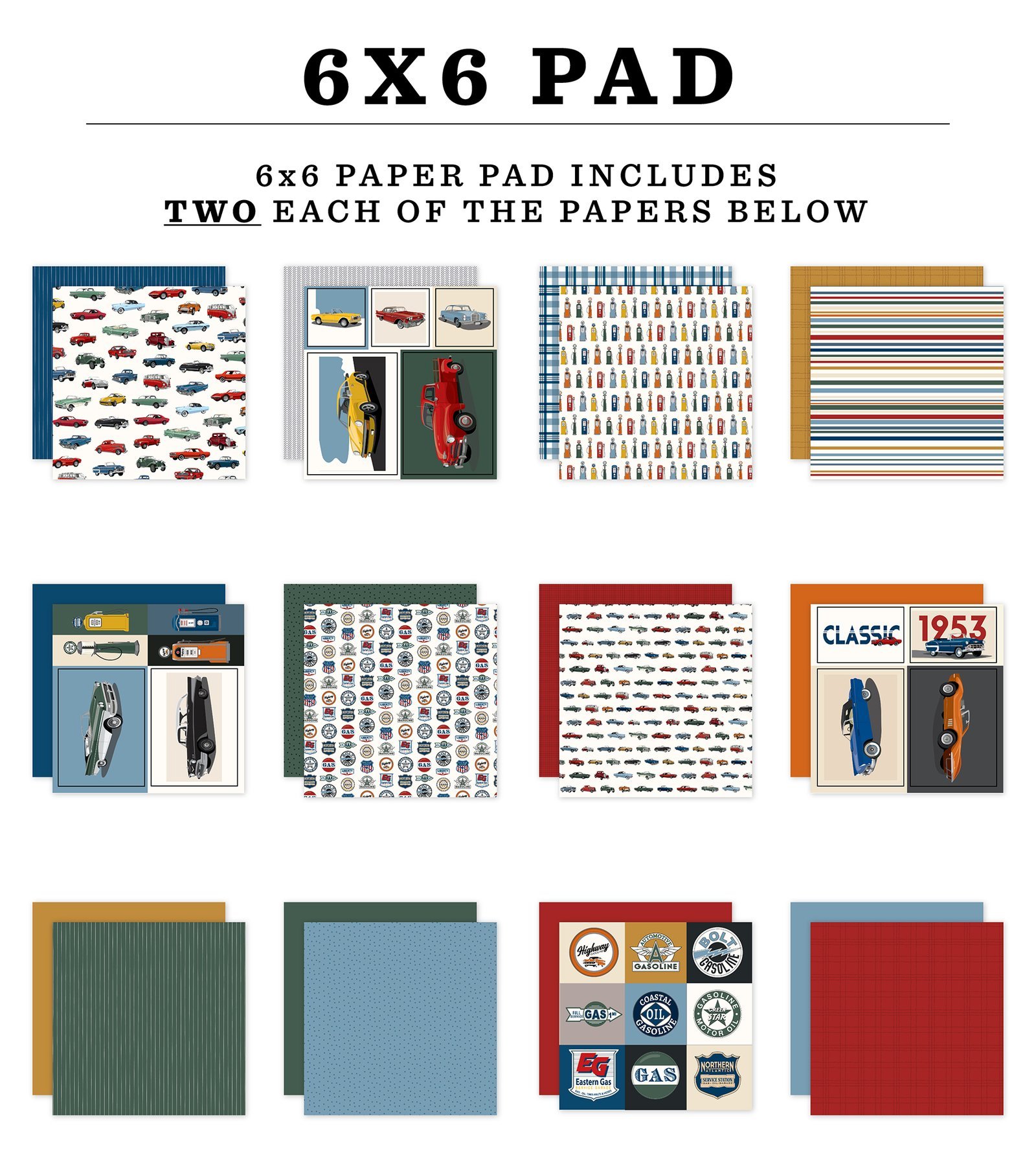 Cars 6x6 Paper Pad - Image 2
