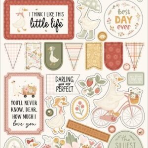 Silly Goose 6x13 Chipboard Accents