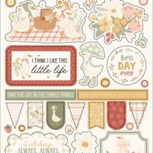Silly Goose Puffy Stickers