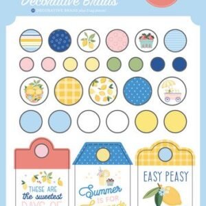 Lemonade Decorative Brads