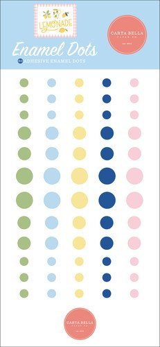 Lemonade Enamel Dots