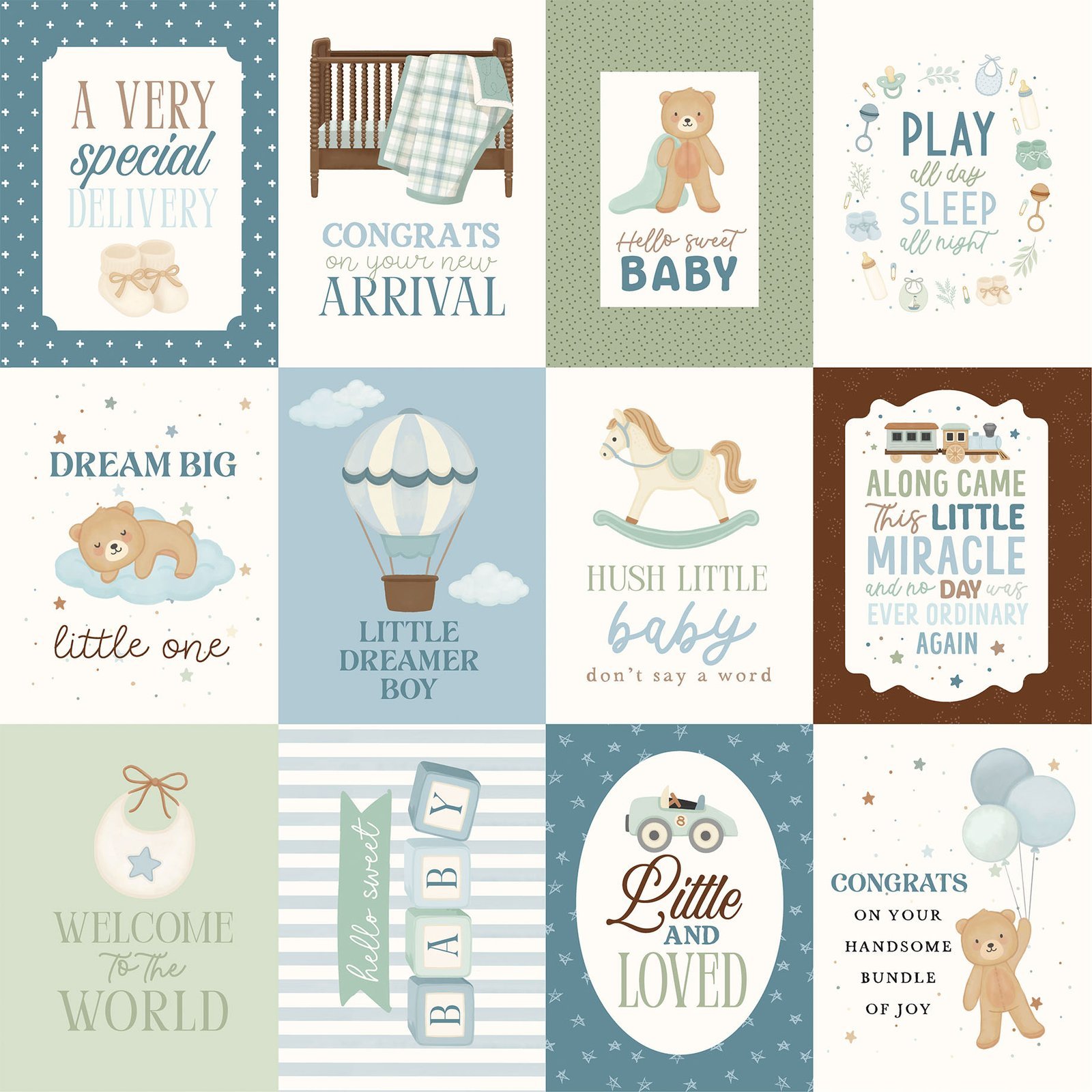 Little Lullabies - Baby Boy Collection Kit - Image 10