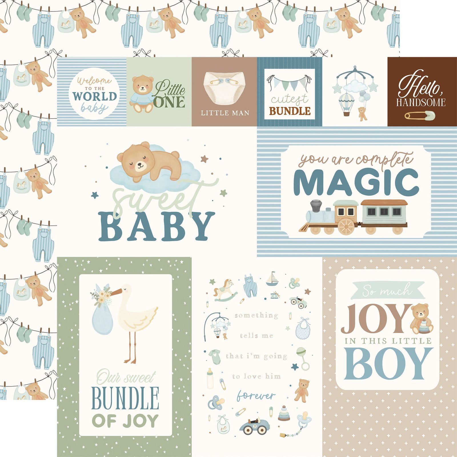 Little Lullabies - Baby Boy Collection Kit - Image 7